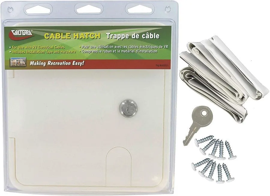Electrical Hatch, Large, White